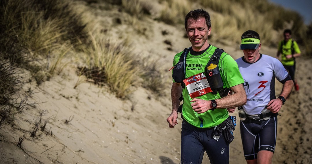 Filip Monbailleu loopt de AntwerpUltra