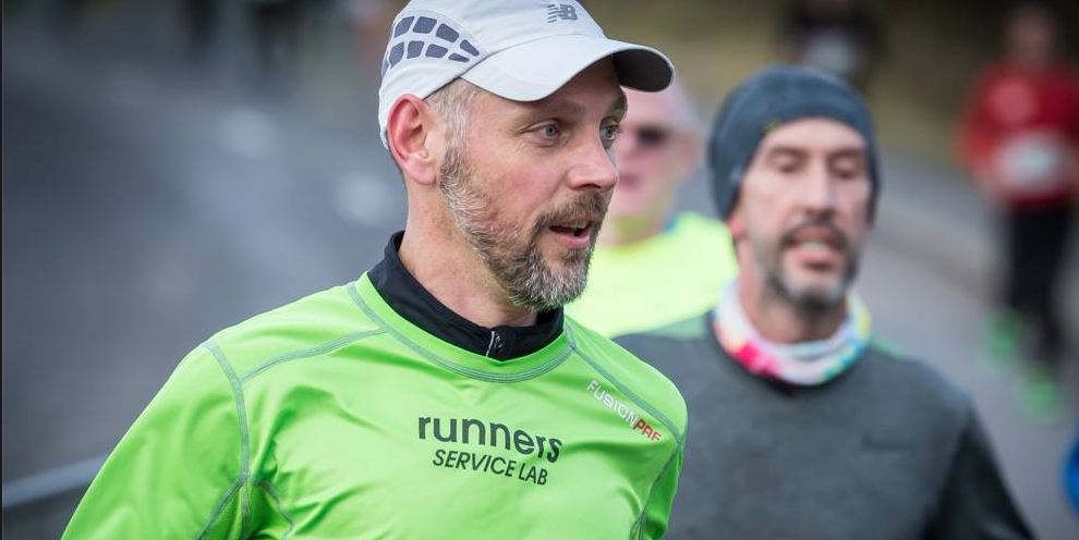 Peter Sternisa loopt de AntwerpUltra